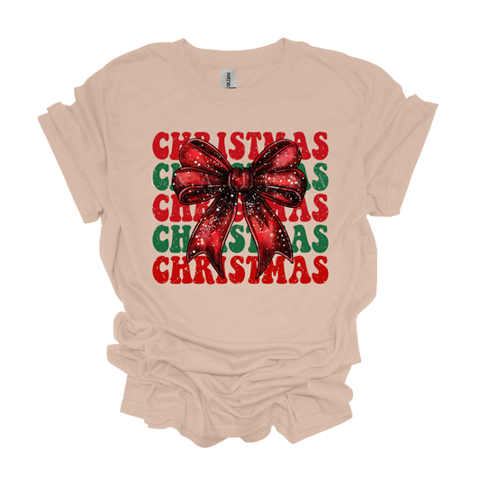 Christmas Bow Stack