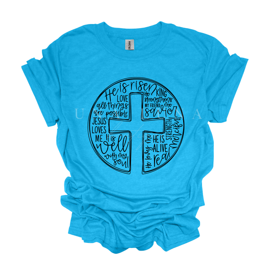 He is Risen (Cross)