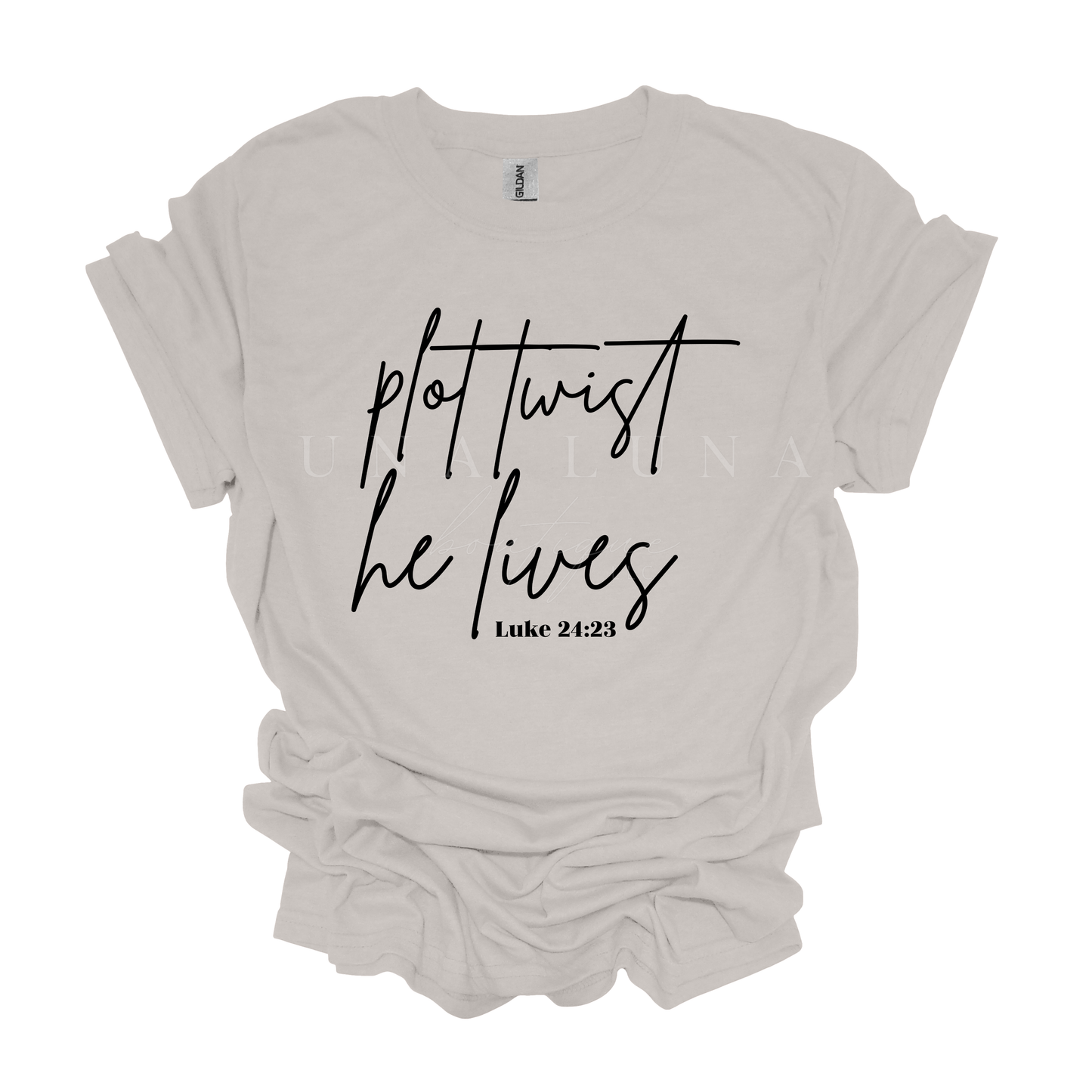Plot Twist Script (Black)