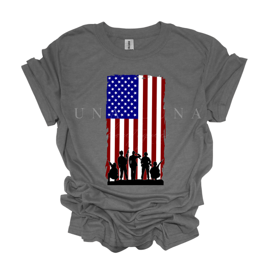 Silhouette Flag
