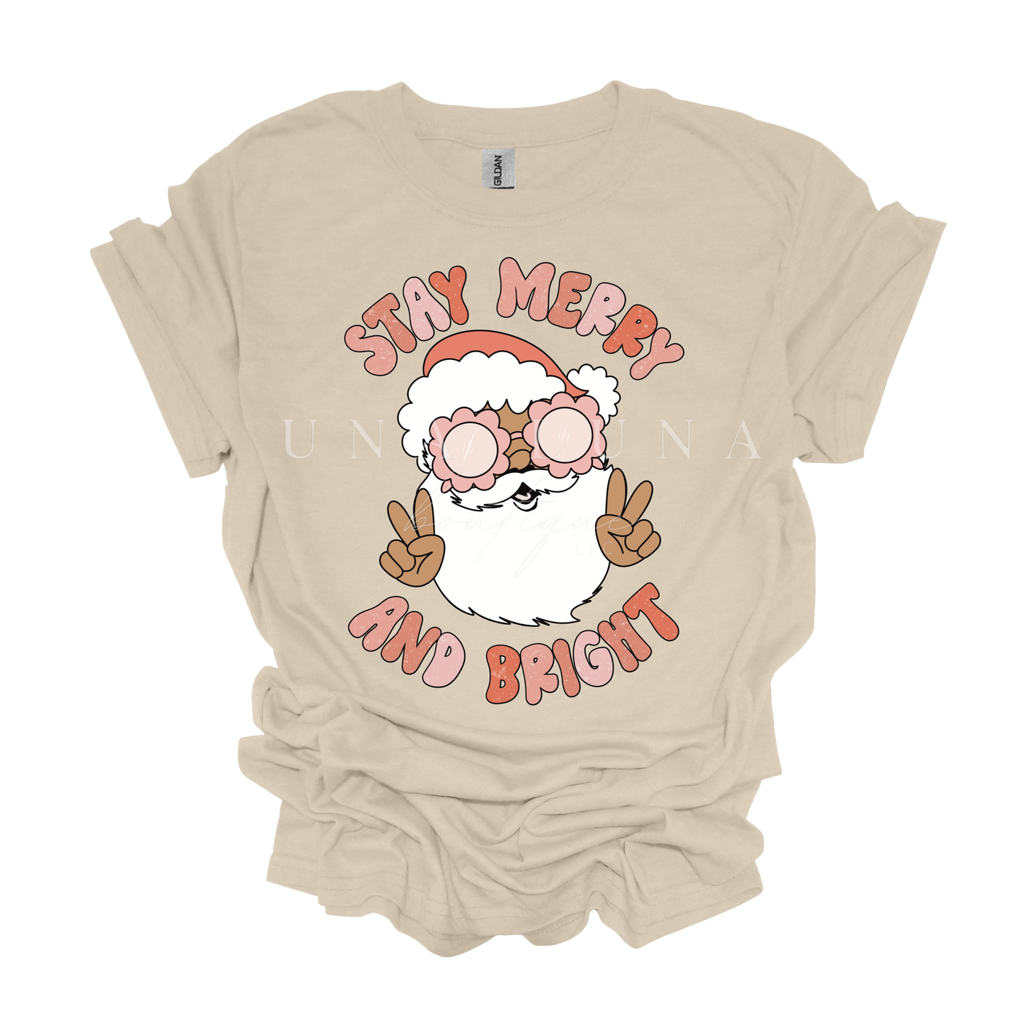 Stay Merry & Bright Santa