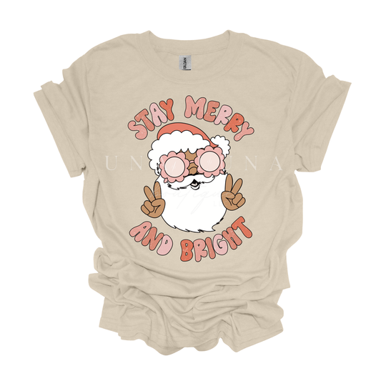 Stay Merry & Bright Santa